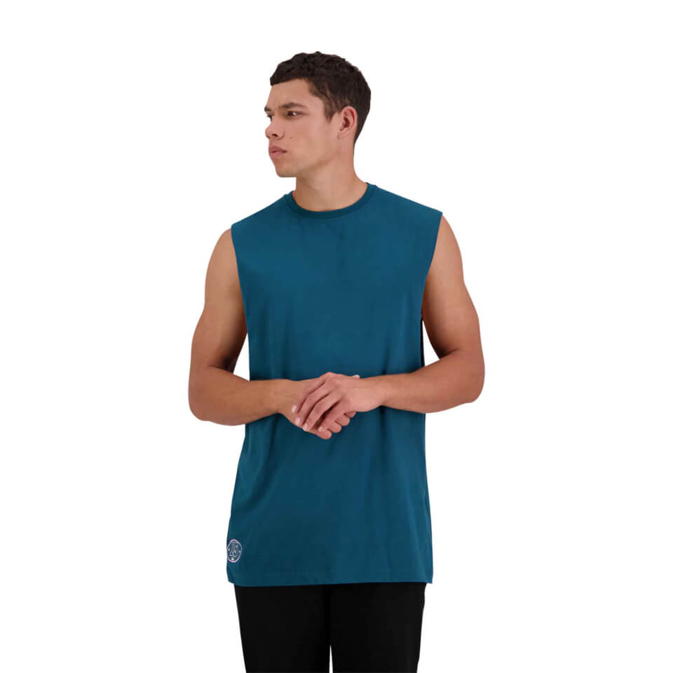 MENS PITCH 15" SINGLET - GREEN