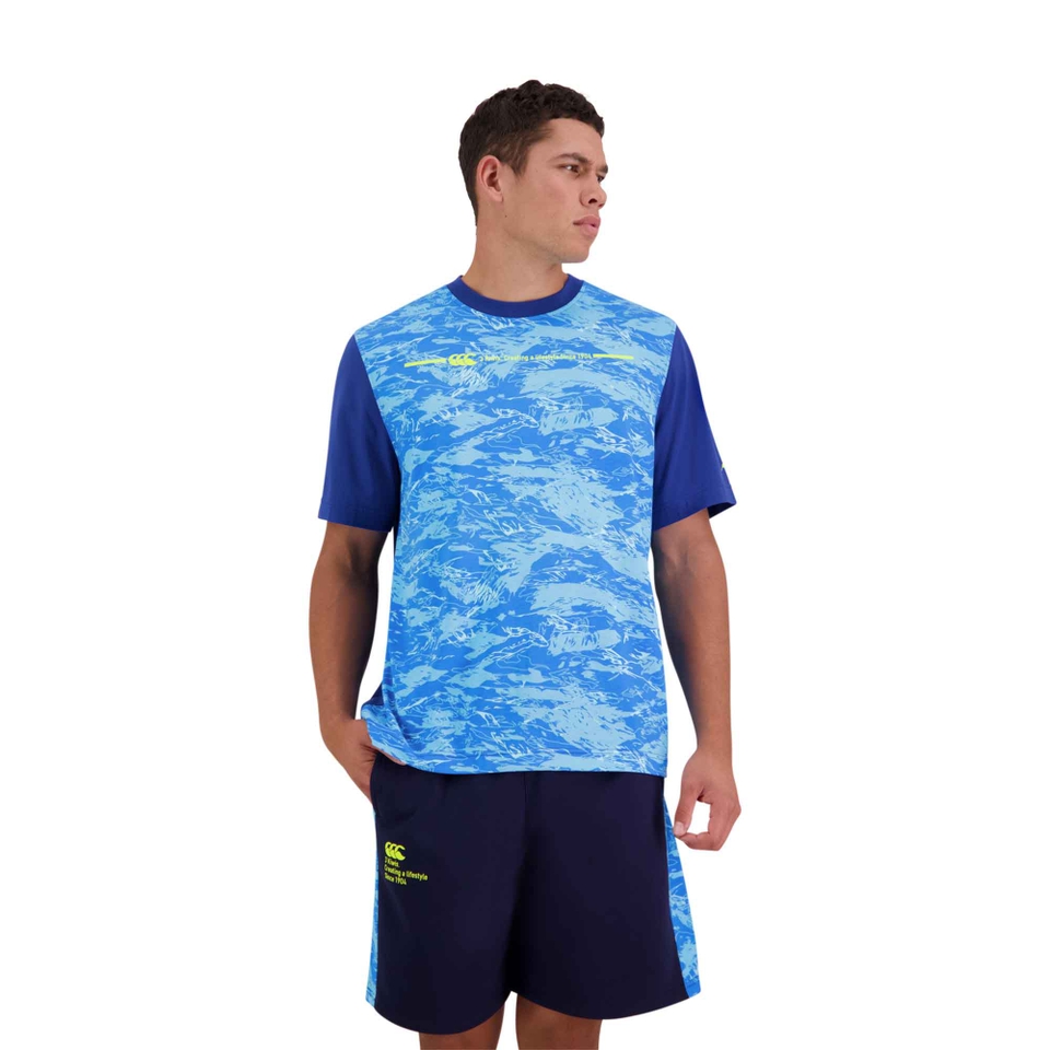 MENS MILITA T-SHIRT IN BLUE