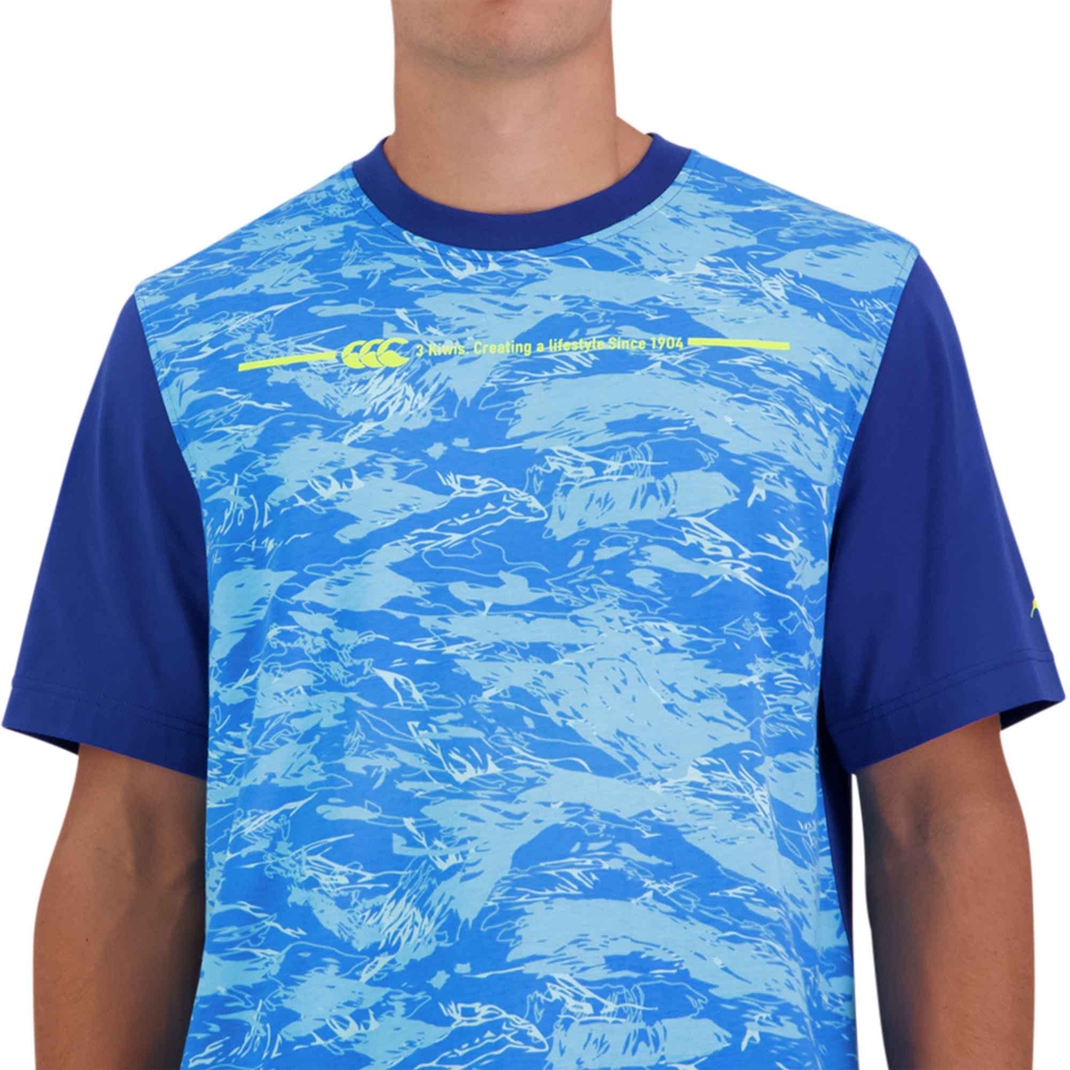 MENS MILITA T-SHIRT IN BLUE