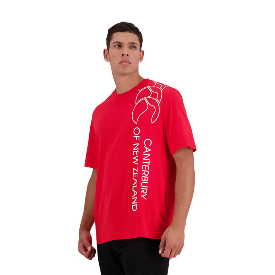 Mens of NZ T-Shirt in Red