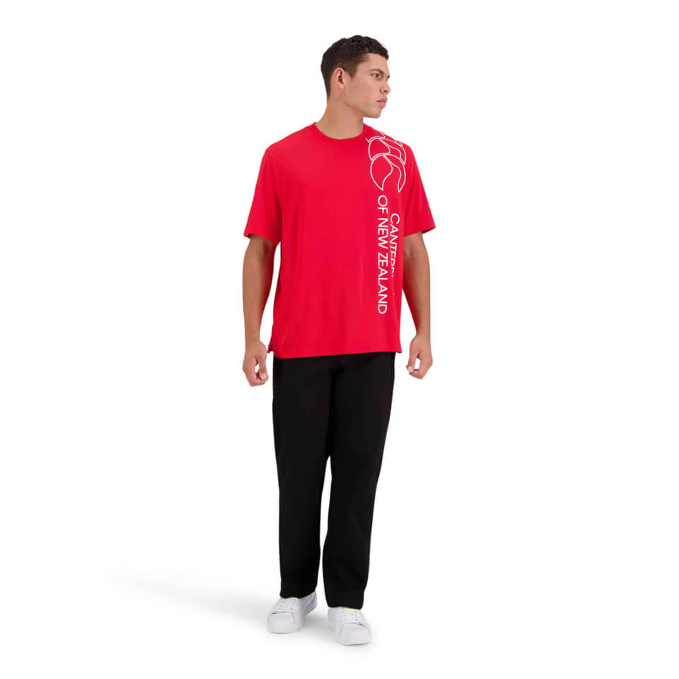 Mens of NZ T-Shirt in Red