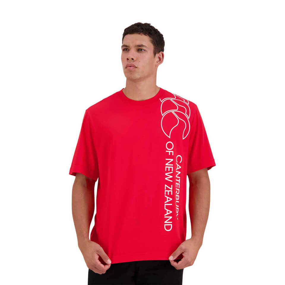 Mens of NZ T-Shirt in Red