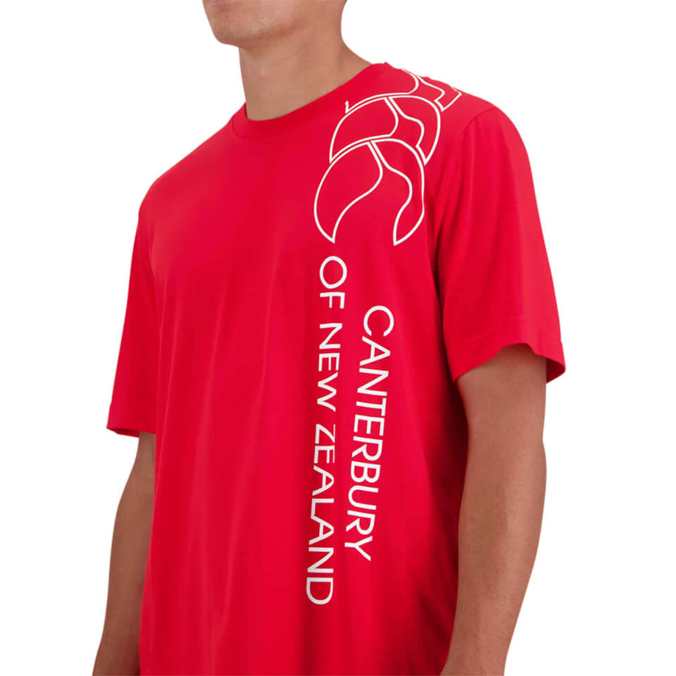 Mens of NZ T-Shirt in Red