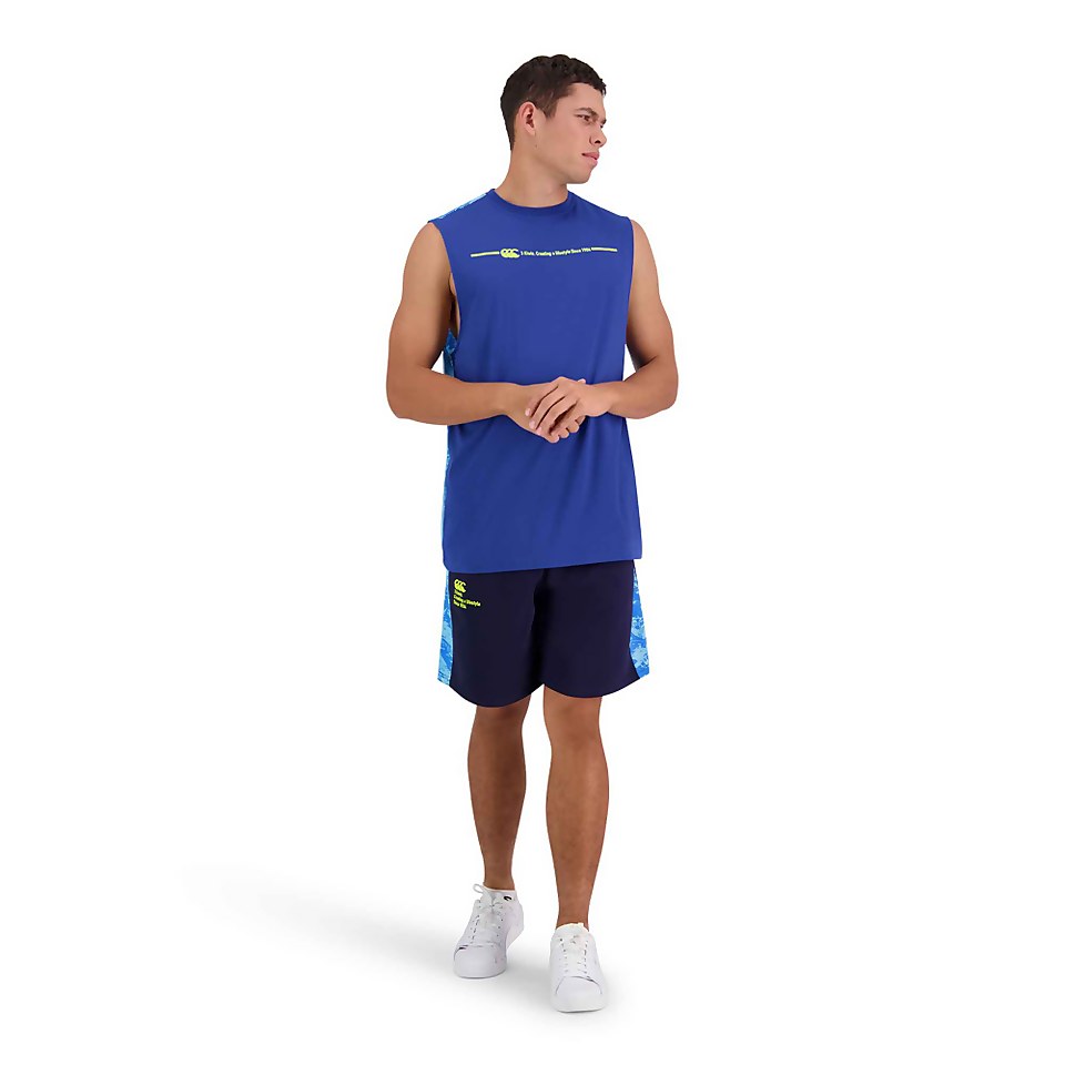 MENS MILITA SINGLET - BLUE