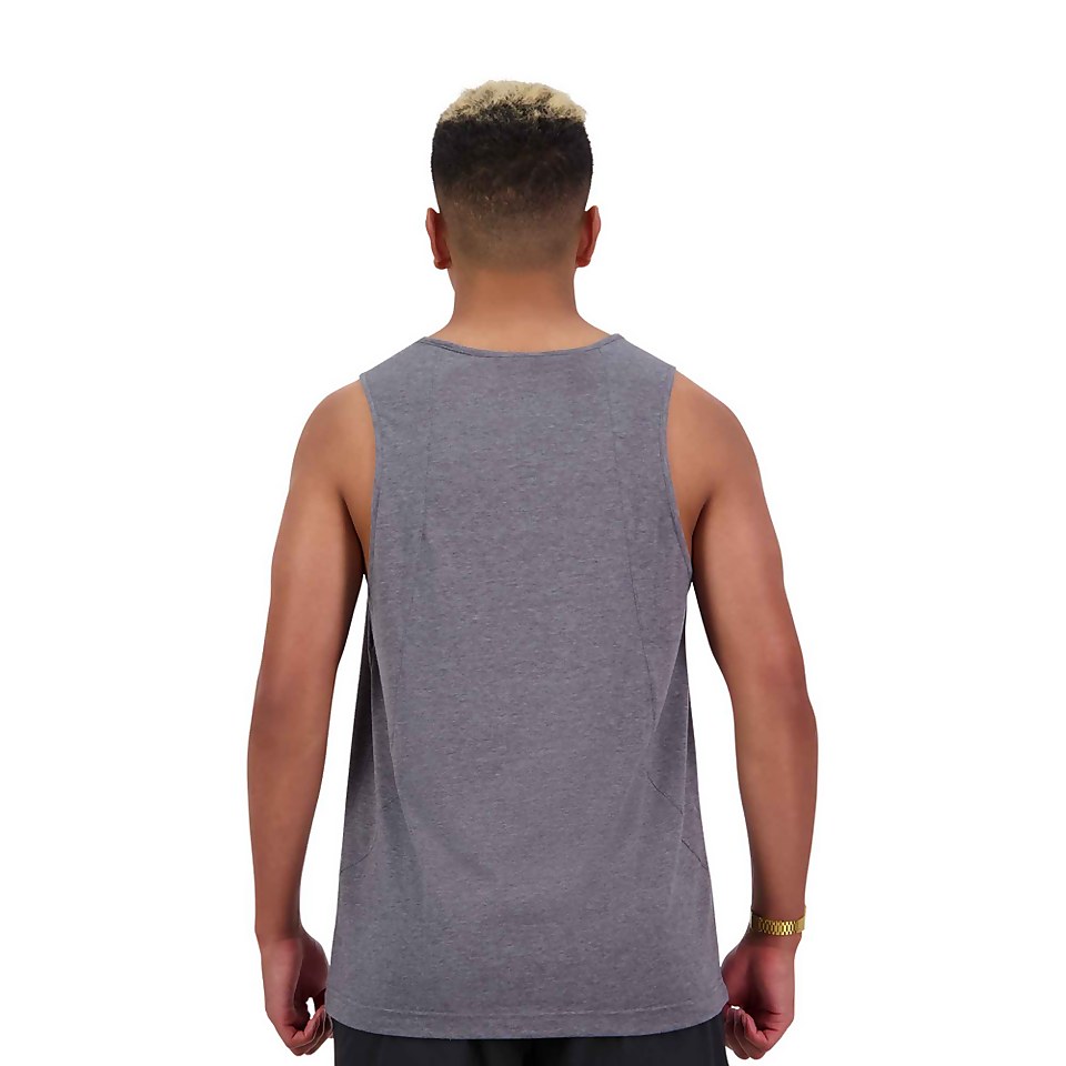 CANTERBURY Men's VAPODRI SHORT SLEEVE TEMPO SINGLET - GREY
