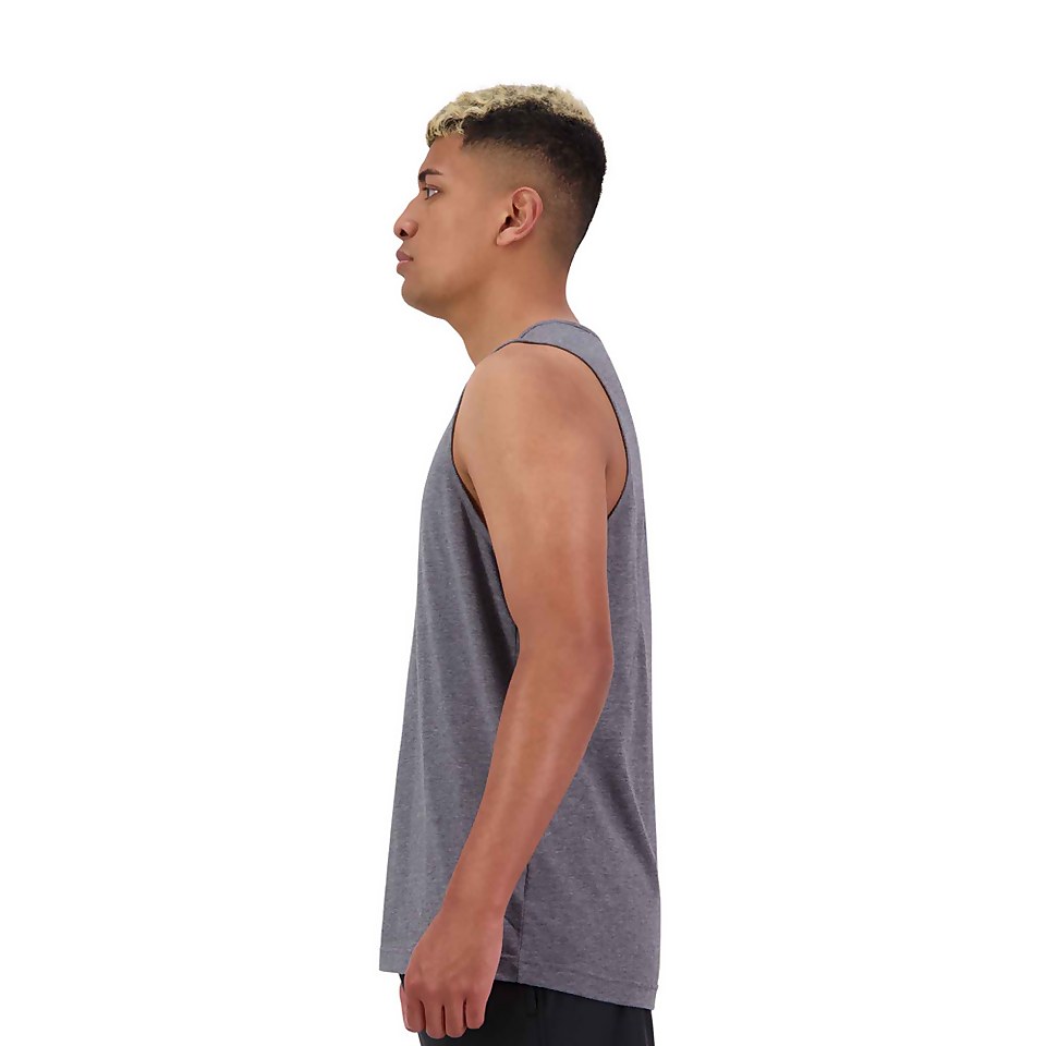 CANTERBURY Men's VAPODRI SHORT SLEEVE TEMPO SINGLET - GREY