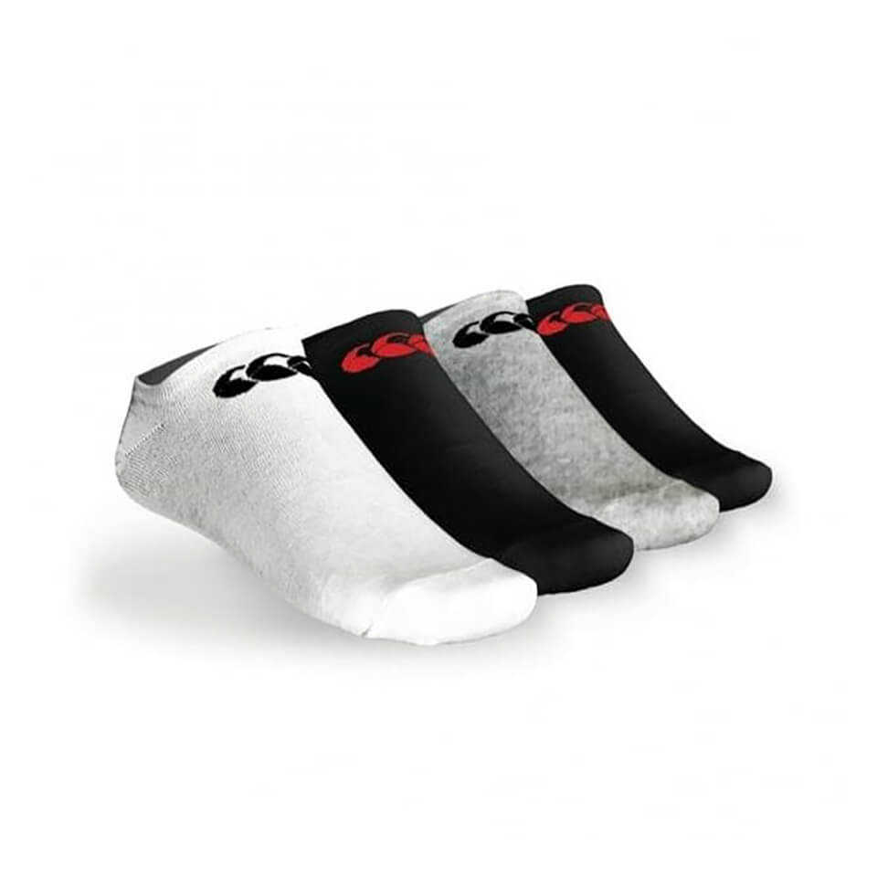 CANTERBURY COTTON SPORT LINER SOCK 4PK