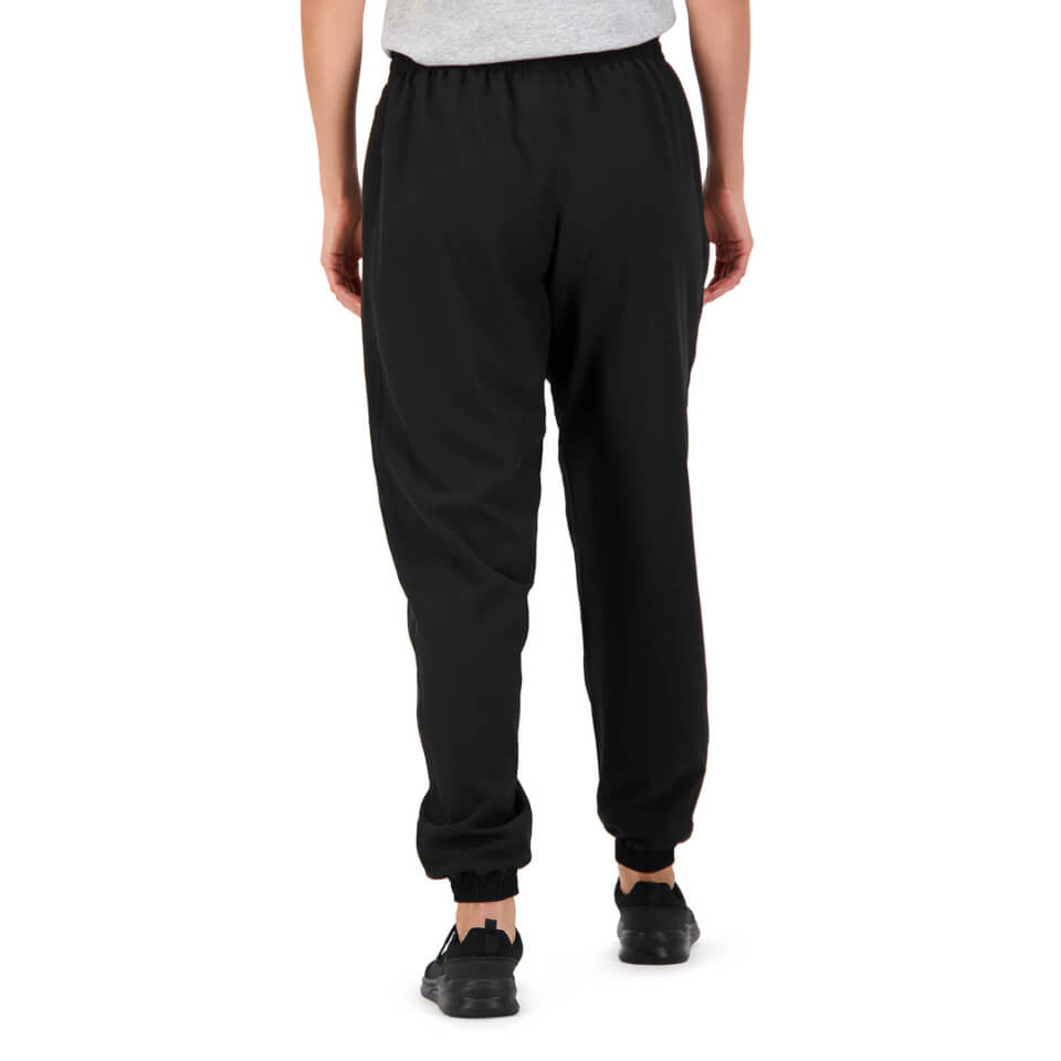 Womens Woven Baggy Pant in Black
