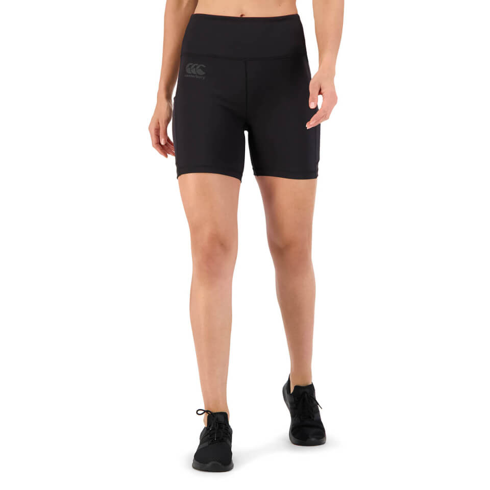 Womens Vapodri Booty Short in Black