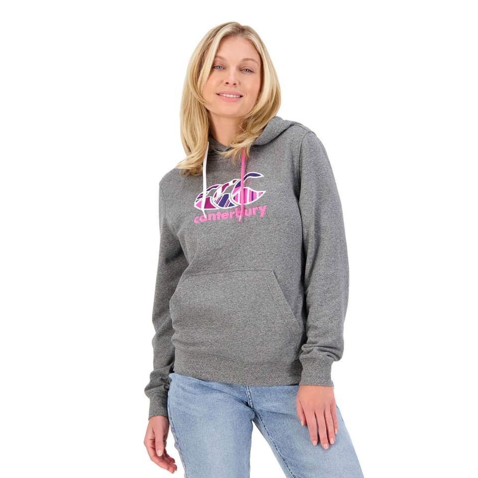 WOMENS UGLIES OVER HEAD HOODIE IN GREY
