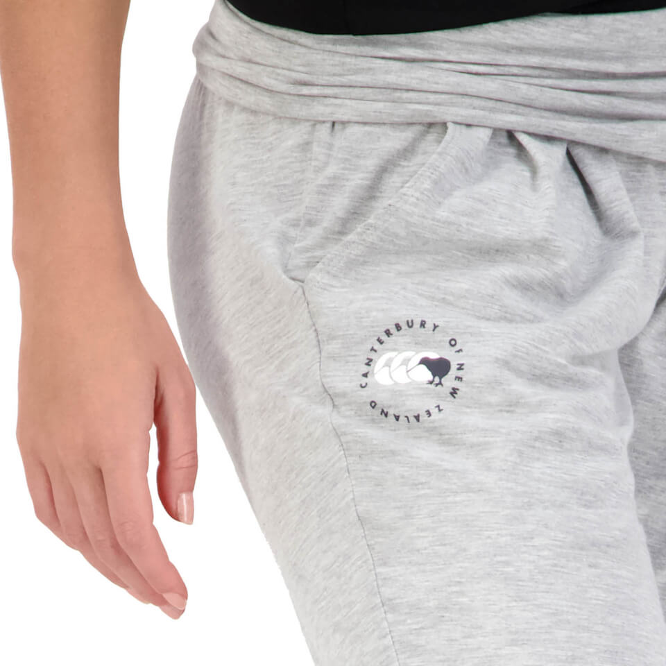 Womens Knit Capri in Grey