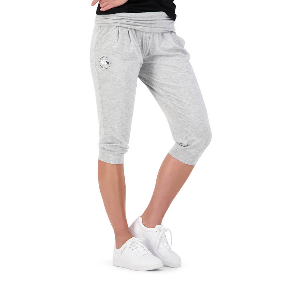 Womens Knit Capri in Grey