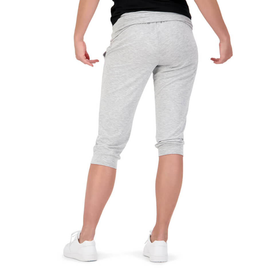 Womens Knit Capri in Grey