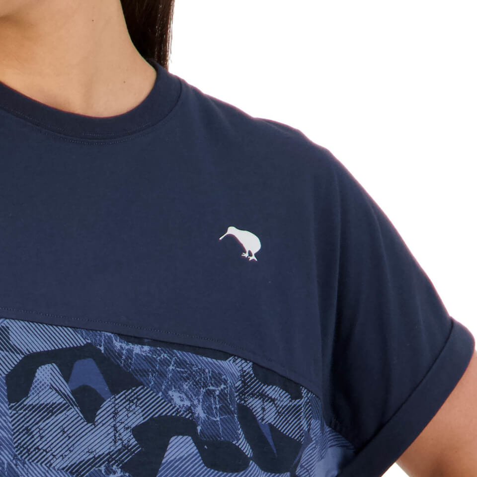Womens Militia Box T-Shirt in Navy
