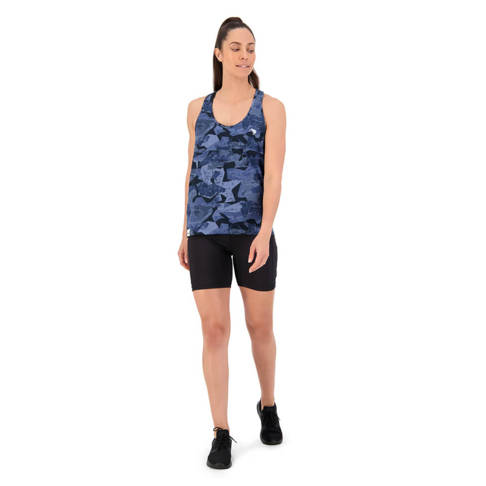 Womens Militia Singlet in Navy