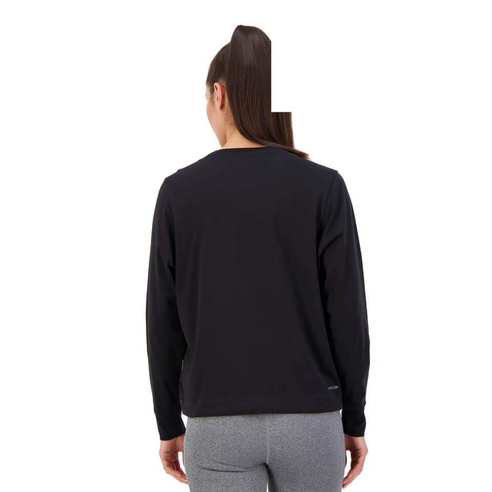 Womens of NZ Long Sleeve T-Shirt in Black