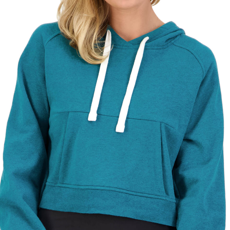 Womens Revolt Over Head Hoodie in Green