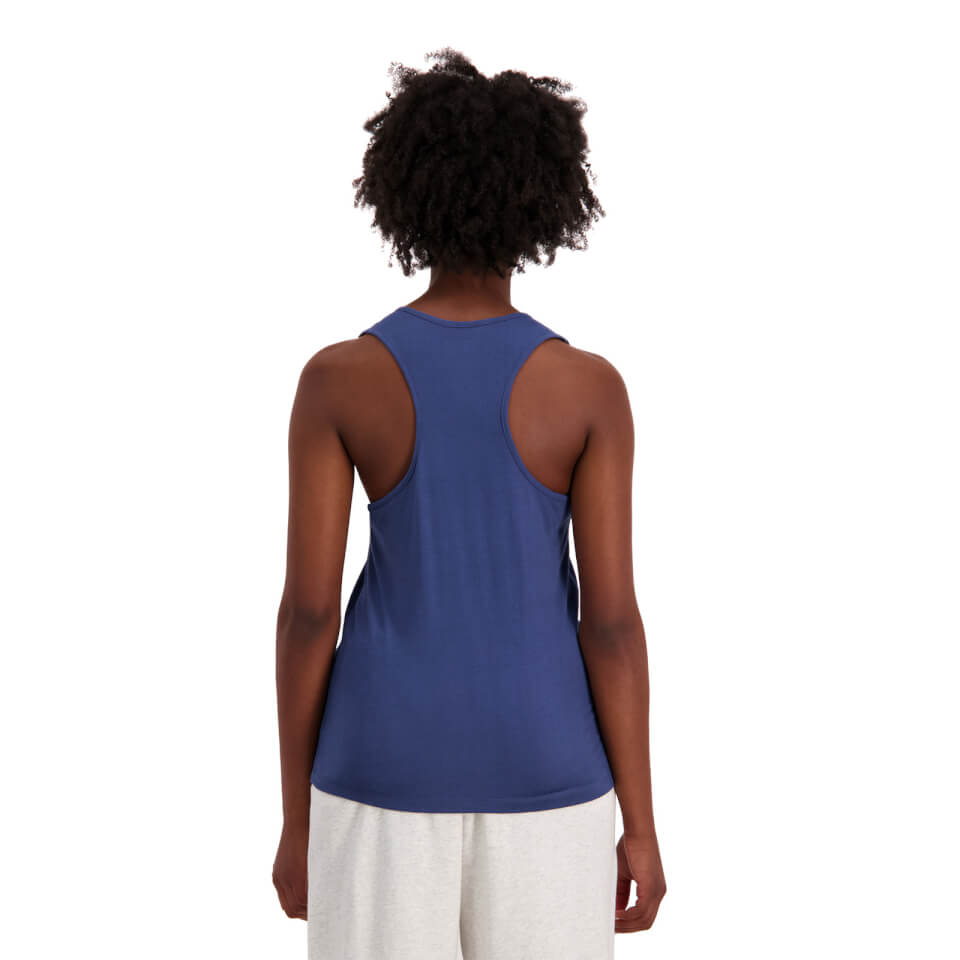 Womens The Clash Singlet in Navy