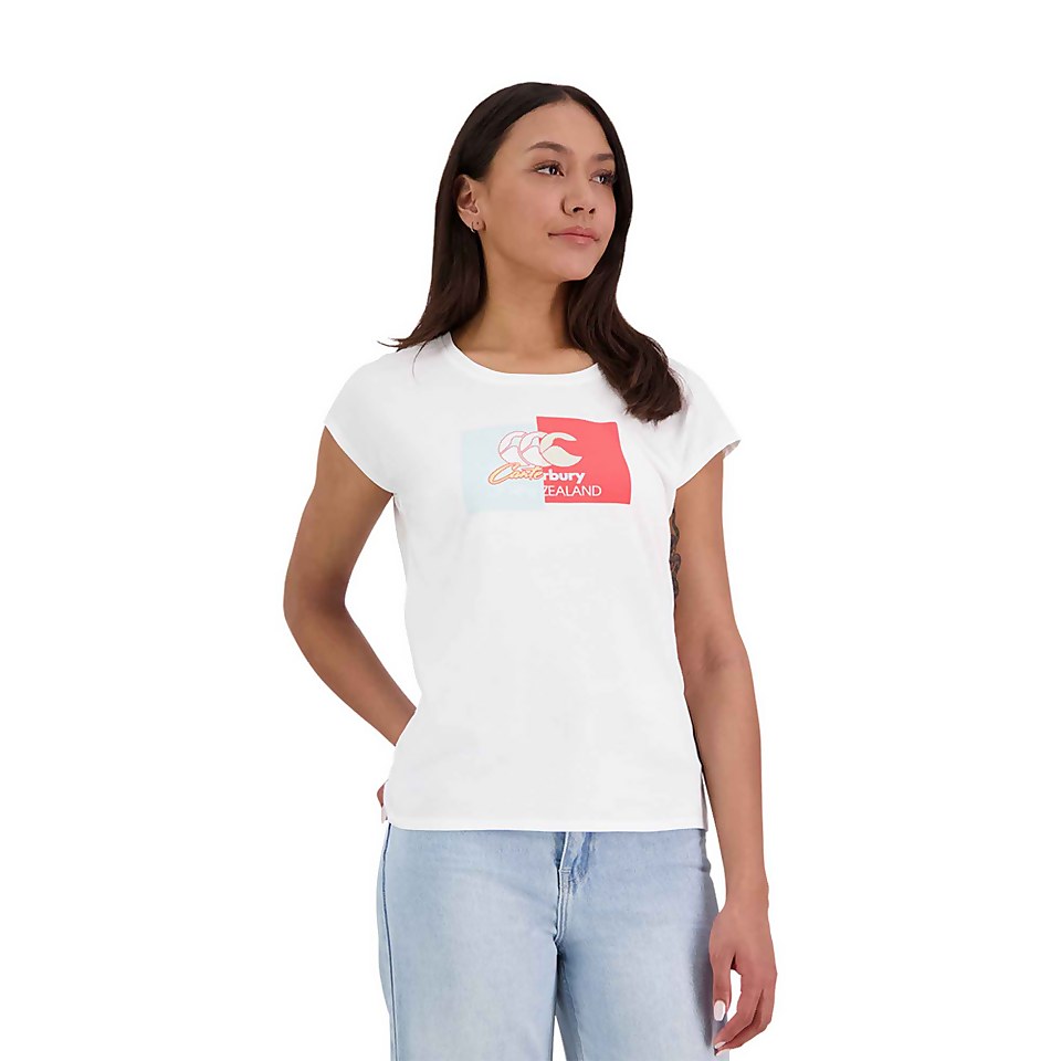 WOMENS THE CLASH DROP SHOULDER T-SHIRT - GREY