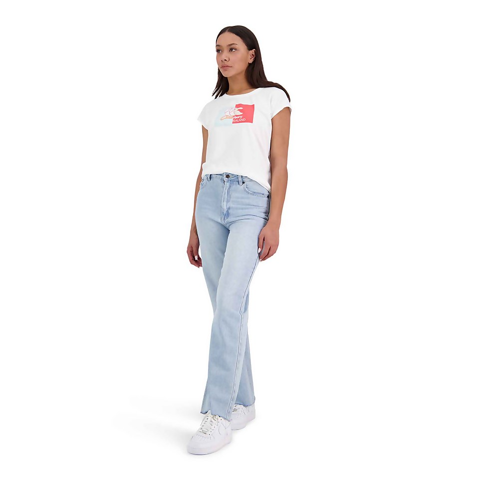 WOMENS THE CLASH DROP SHOULDER T-SHIRT - GREY