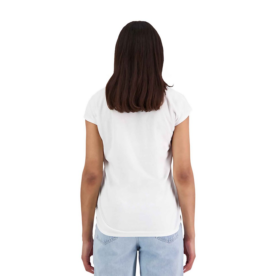 WOMENS THE CLASH DROP SHOULDER T-SHIRT - GREY