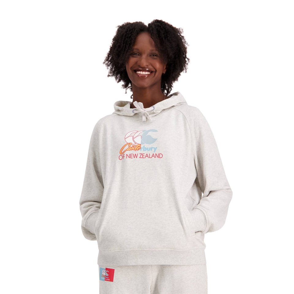 Womens The Clash Hoodie in Grey