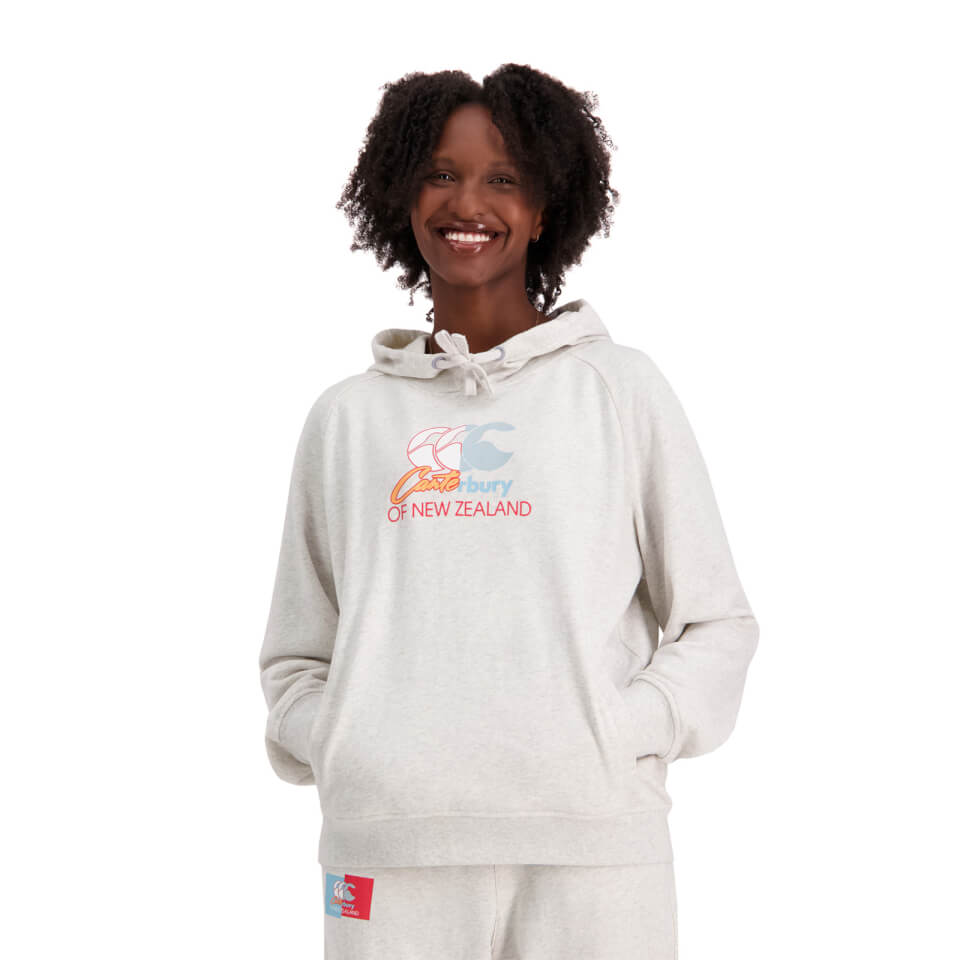 WOMENS THE CLASH HOODIE - GREY