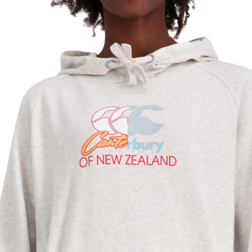 Womens The Clash Hoodie in Grey