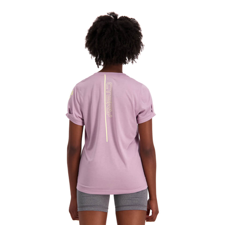 Womens Vapodri Formation Boxy Short Sleeve T-Shirt in Grey