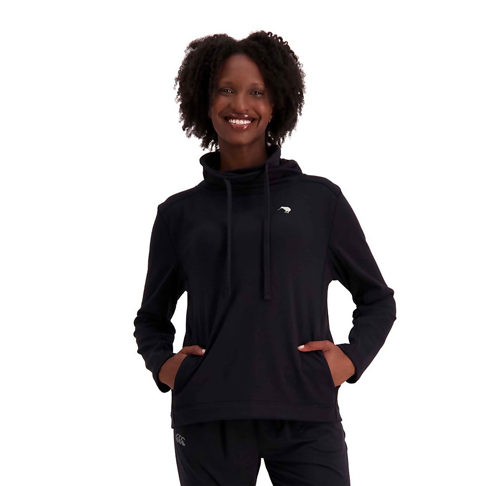 WOMENS MILITIA SLOUCH SWEATSHIRT - BLACK