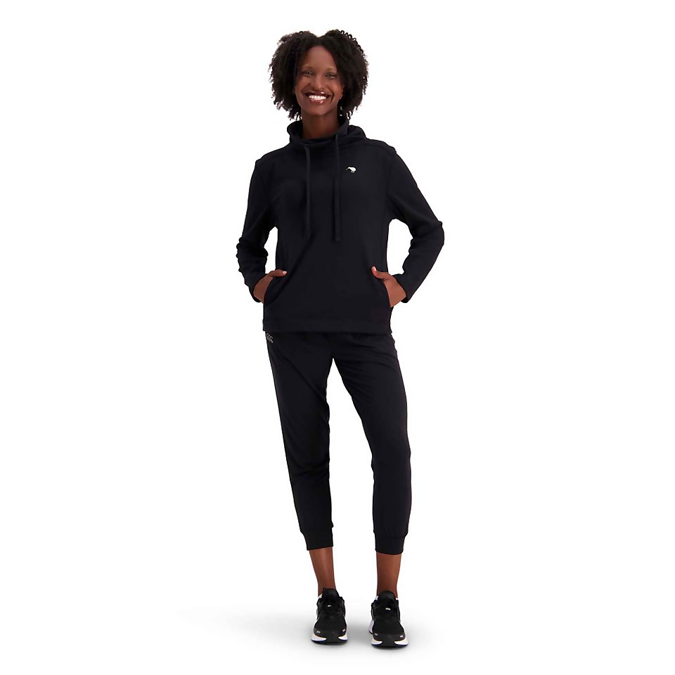 WOMENS MILITIA SLOUCH SWEATSHIRT - BLACK