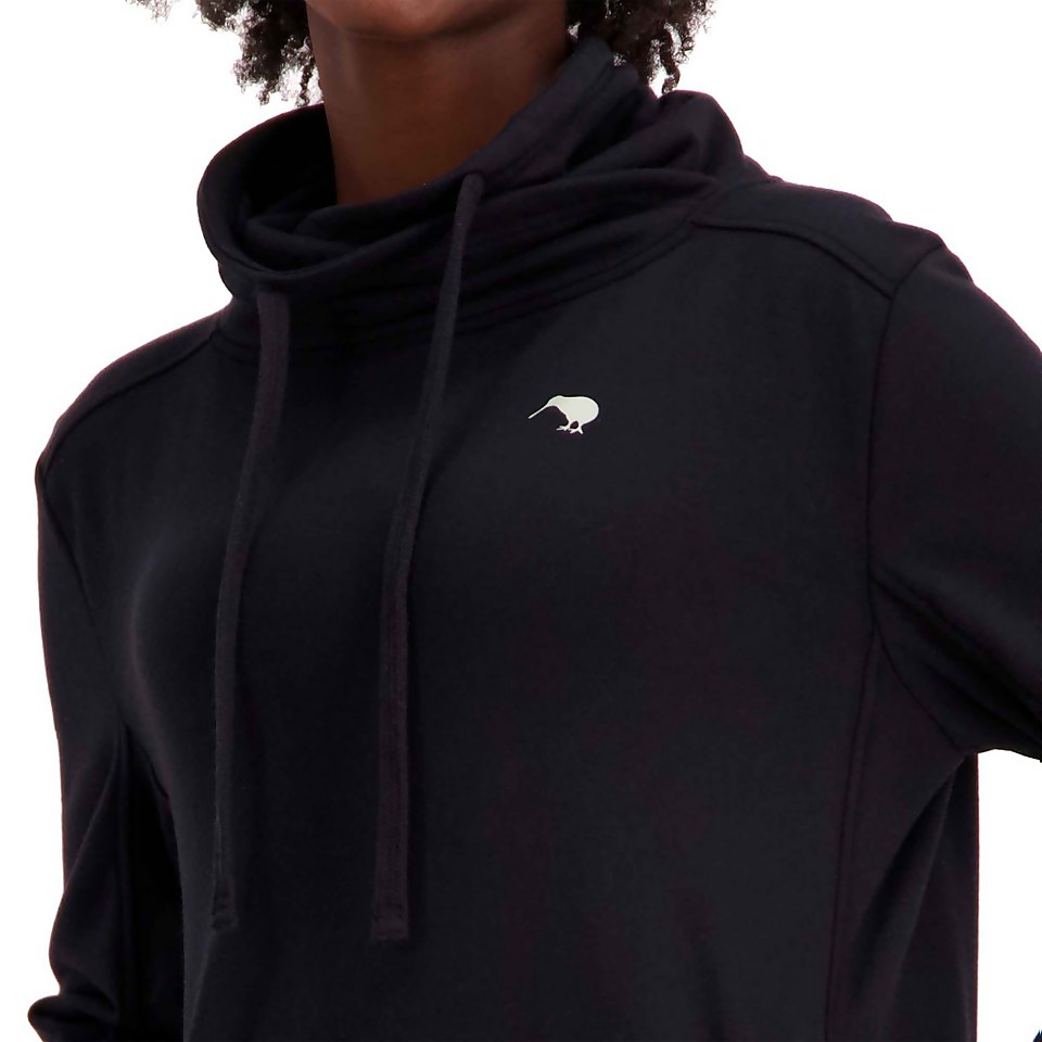 WOMENS MILITIA SLOUCH SWEATSHIRT - BLACK