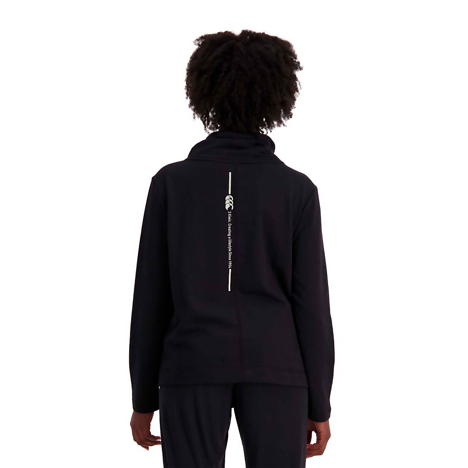 WOMENS MILITIA SLOUCH SWEATSHIRT - BLACK