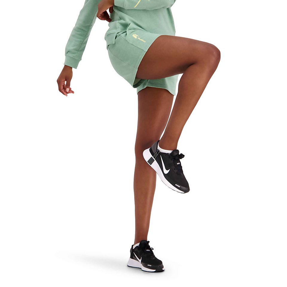 Womens Vapodri Formation Knit Short in Green