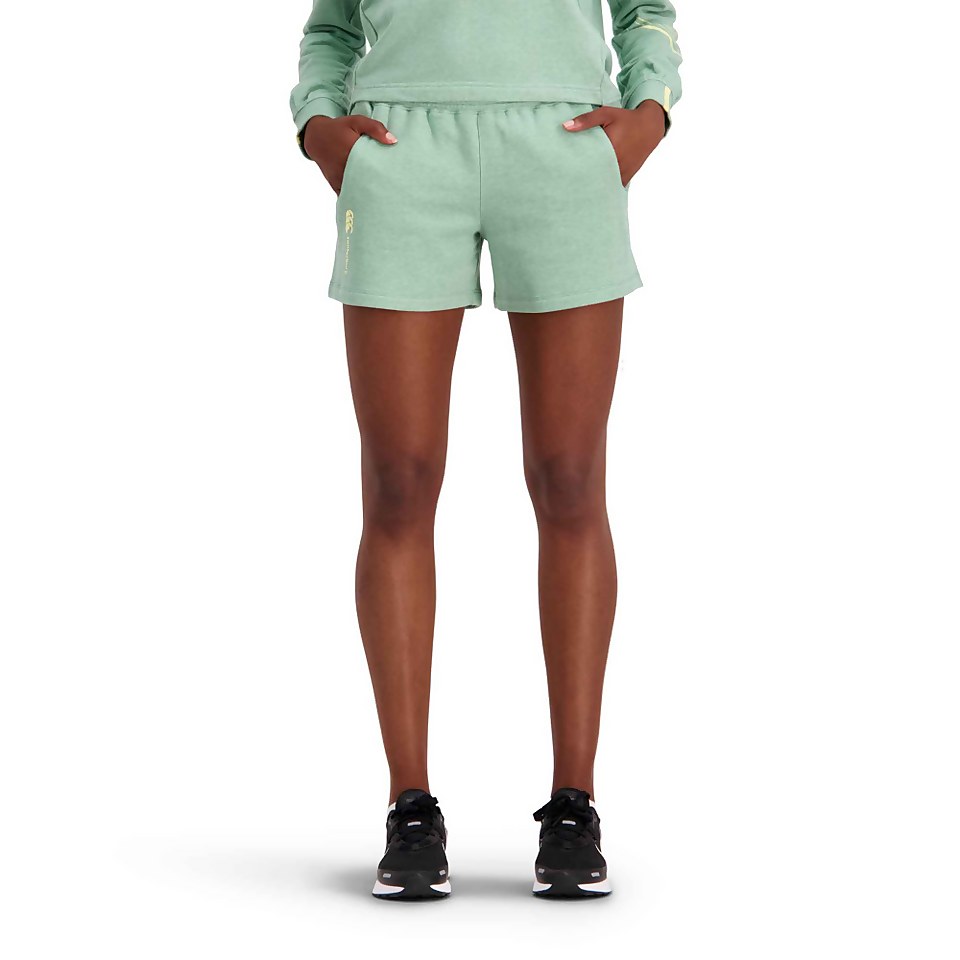 Womens Vapodri Formation Knit Short in Green