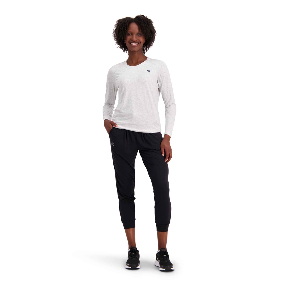 WOMENS 7/8 FLOW PANT IN BLACK