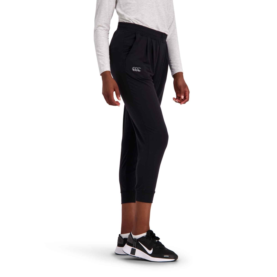 WOMENS 7/8 FLOW PANT - BLACK