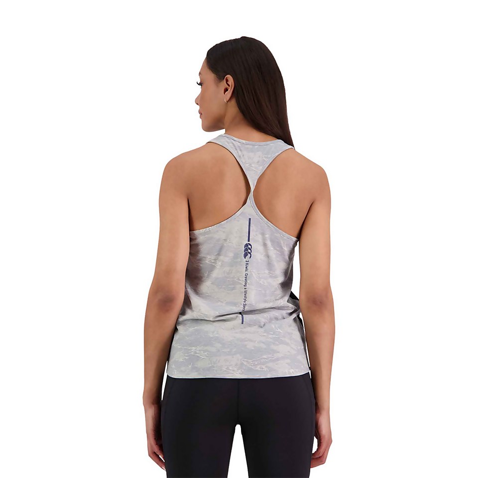 Women's Militia Singlet in Jet Black