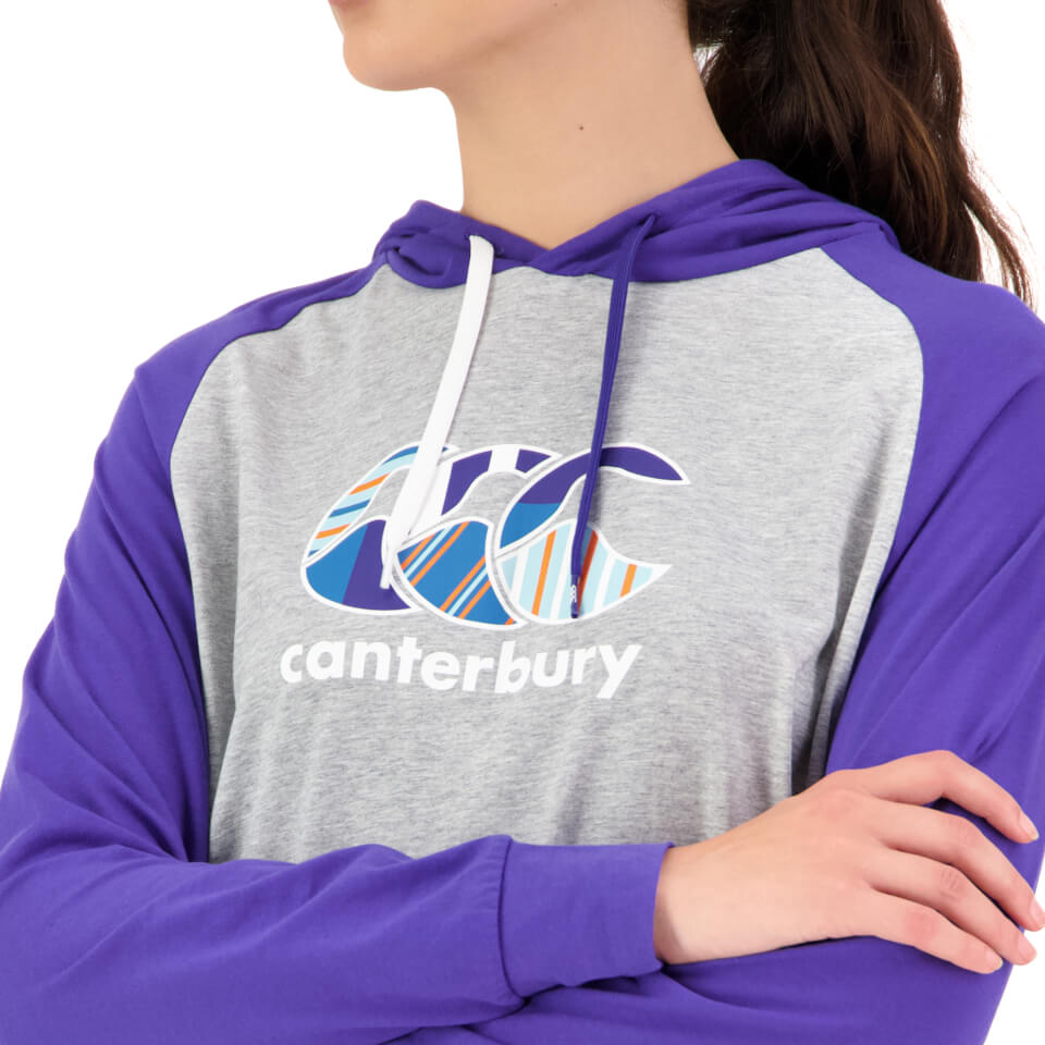 Womens Uglies Long Sleeve Hood T-Shirt in Blue
