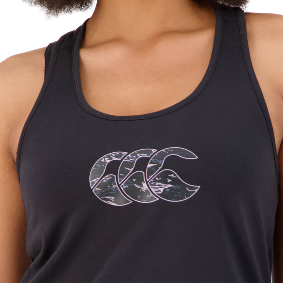 Women's Militia Singlet in Jet Black