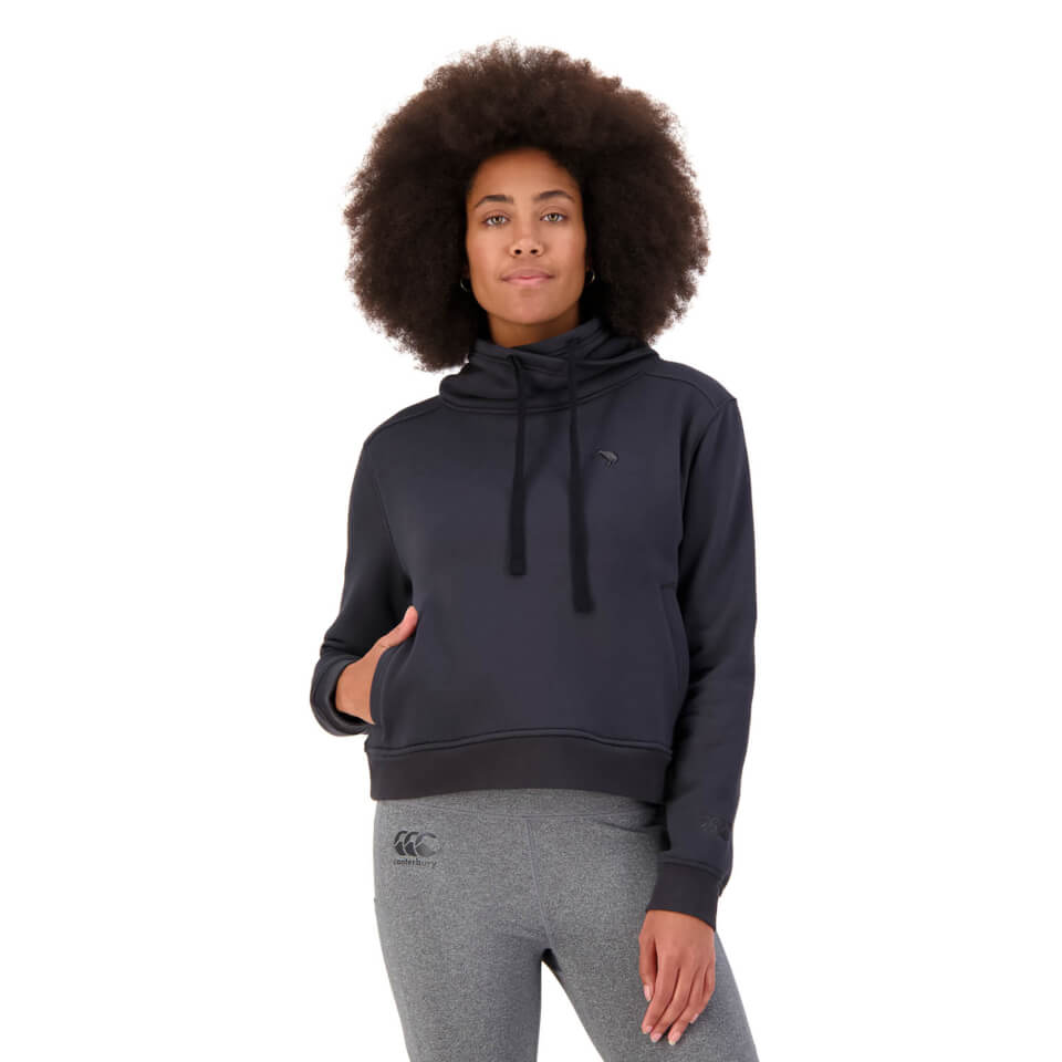 WOMENS SLOUCH SWEATSHIRT - BLACK