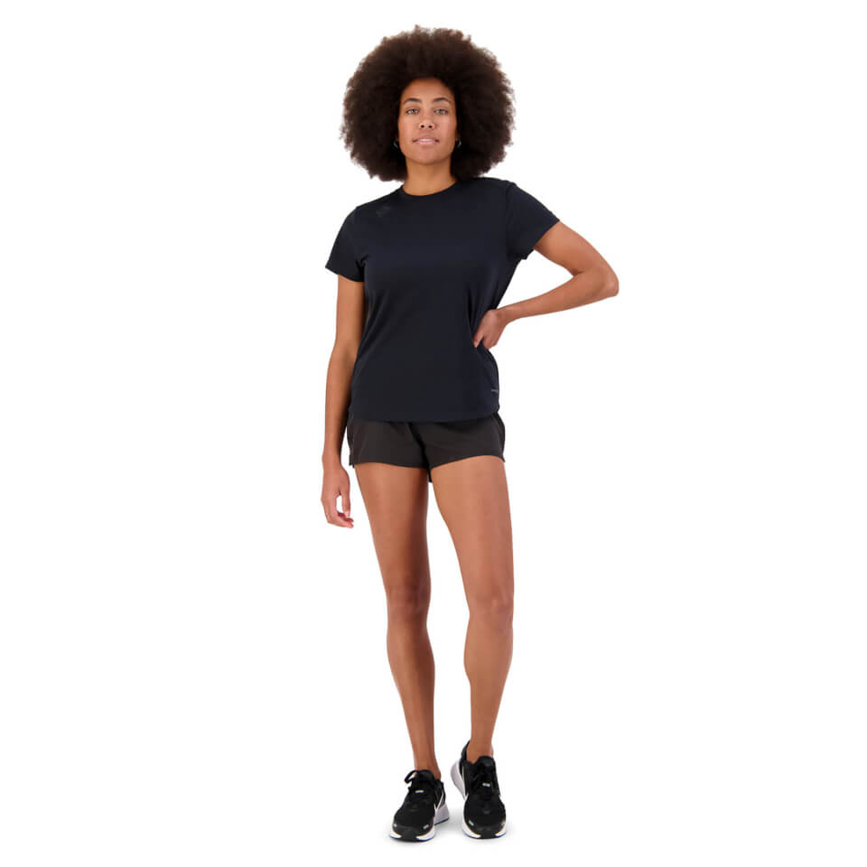 Women's Vapodri 2.5" Tempo Short in Jet Black