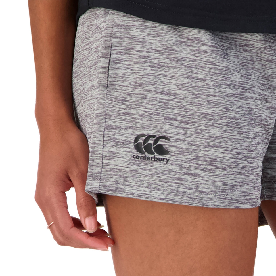 WOMEN'S VAPODRI 3" TEMPO KNIT SHORT IN GREY