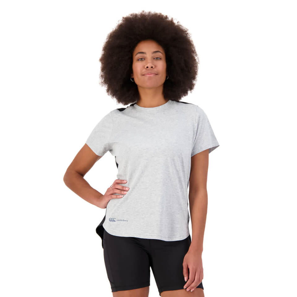 Womens Vapodri Formation Short Sleeve T-Shirt in Grey