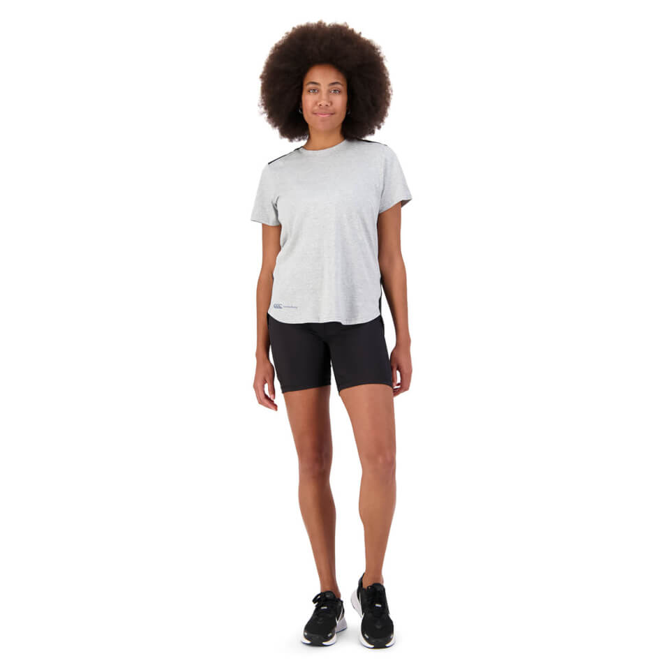Womens Vapodri Formation Short Sleeve T-Shirt in Grey