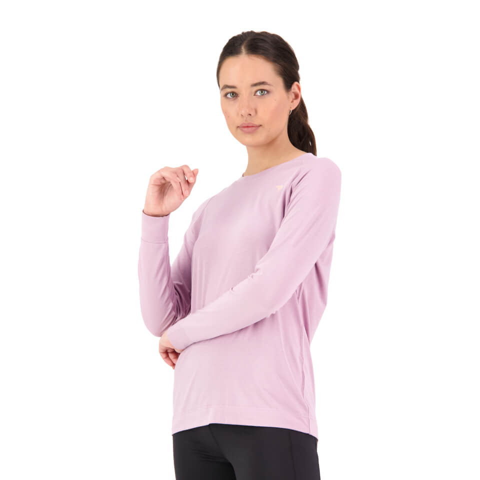 Womens Militia Long Sleeve T-Shirt in Purple