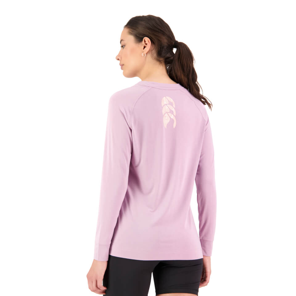 Womens Militia Long Sleeve T-Shirt in Purple