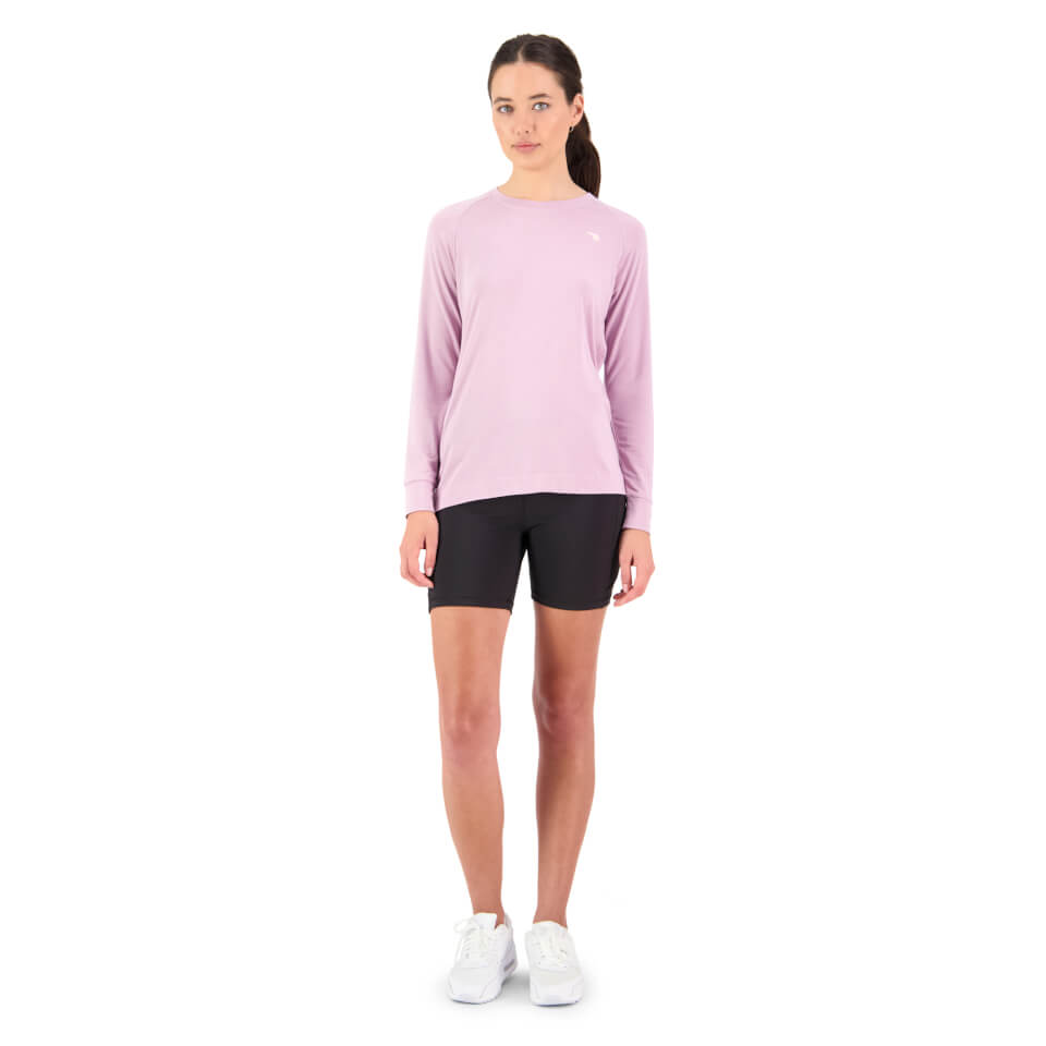 Womens Militia Long Sleeve T-Shirt in Purple