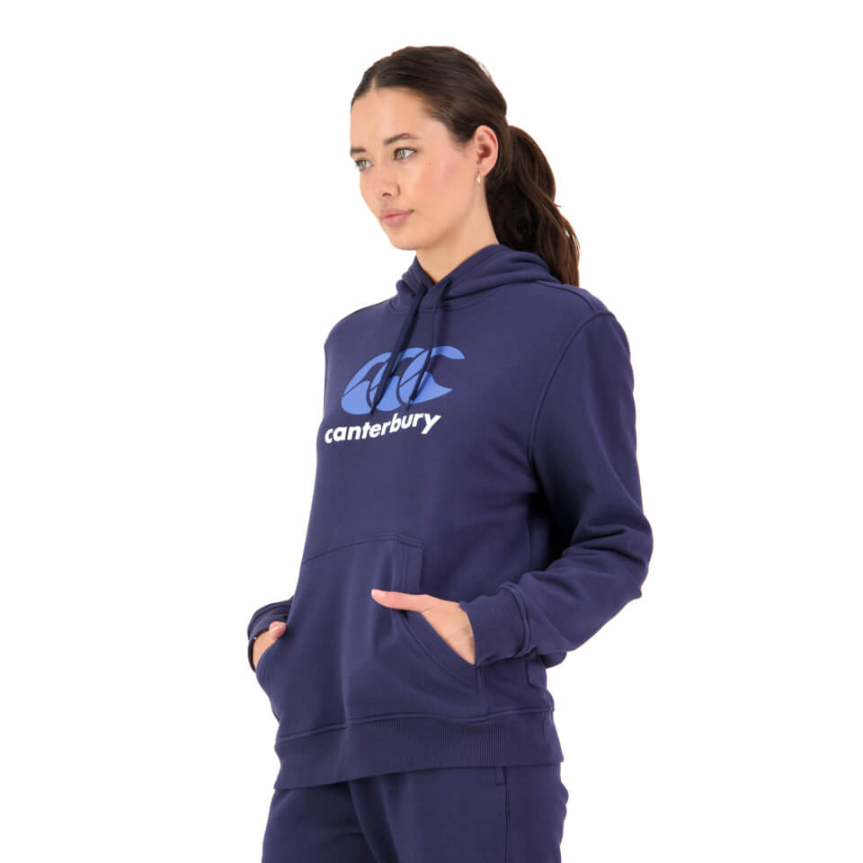 WOMENS CCC ANCHOR HOODIE - NAVY