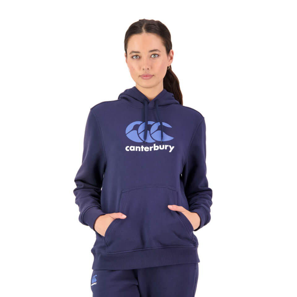 WOMENS CCC ANCHOR HOODIE - NAVY